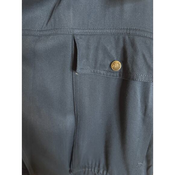 Frye and Co. Lightweight Cropped Navy Blue M Jacket ⭐BOGO🎉 - Picture 6 of 9